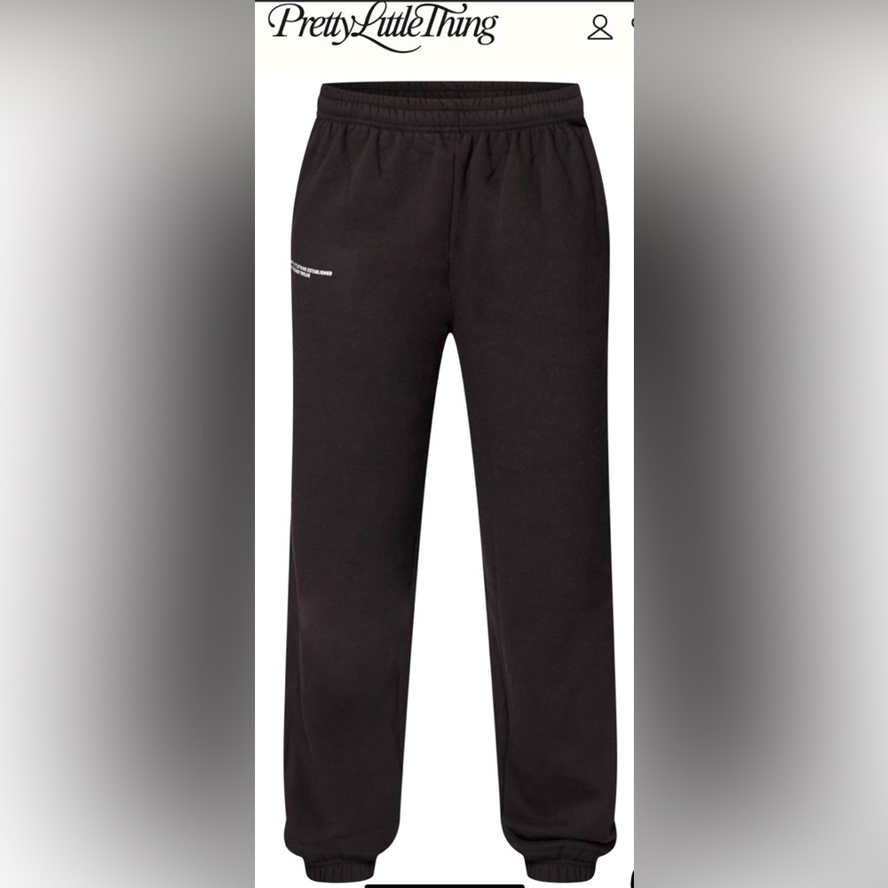 Prettylittlething 🤩 Black Sweatpants 🤩 BNWT